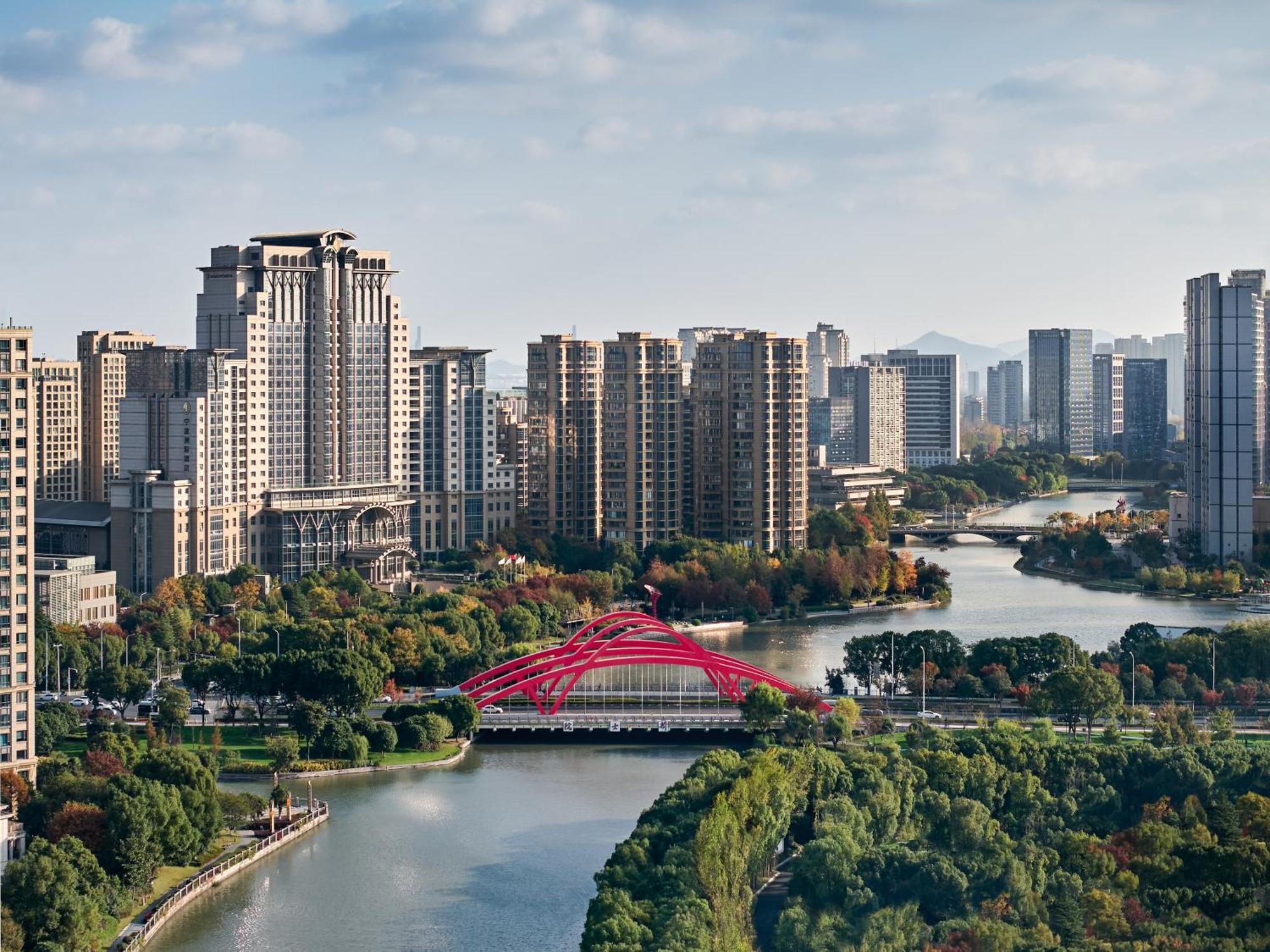 The Azure Ningbo, Vignette Collection Hotel Екстериор снимка